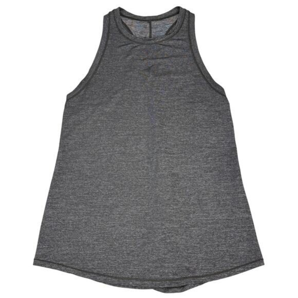 Lululemon Hot Like Agni Singlet In Heathered Black Size 4 - Picture 6 of 8